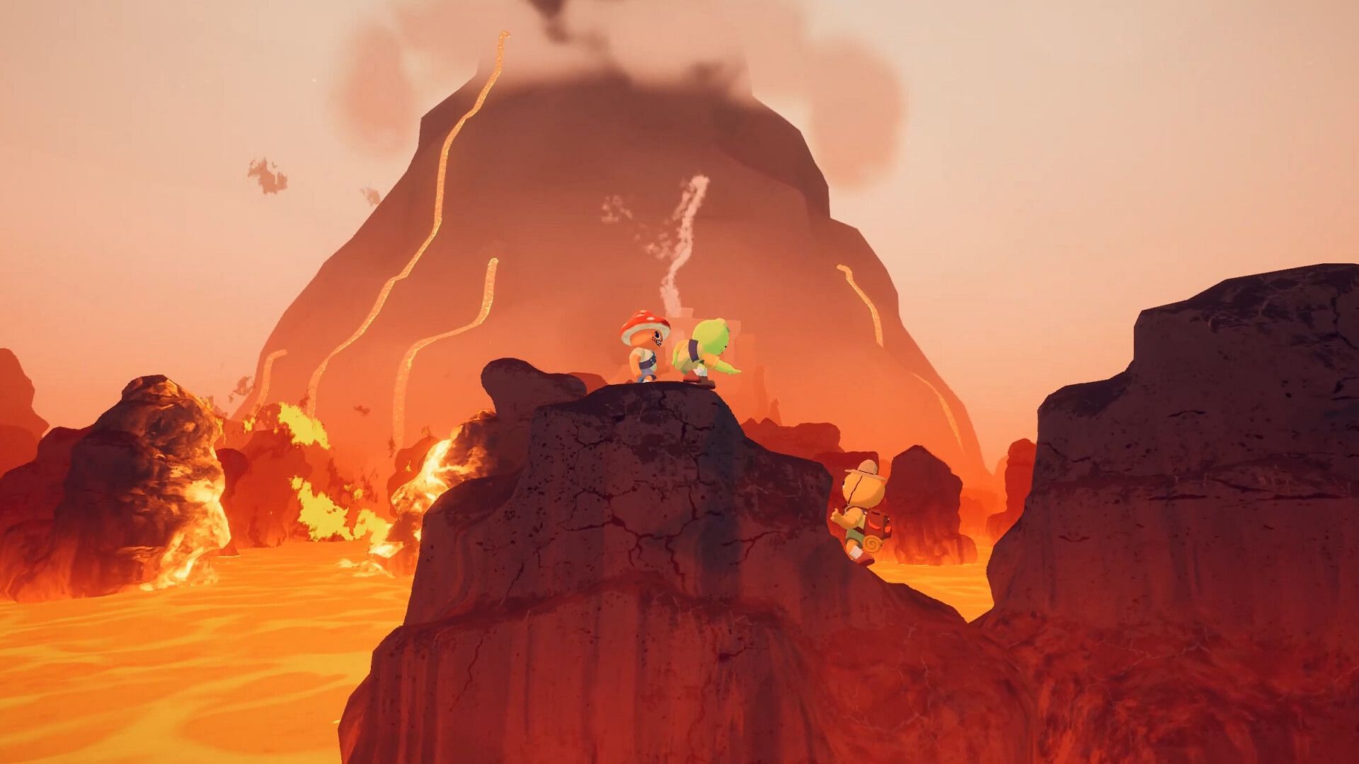 Gameplay still from PEAK (Image via Aggro Crab/ Landfall)